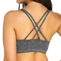 KISSLACE Overhead Criss-Cross Shockproof Sporty Bras