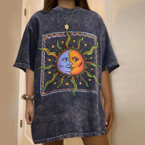 Color: Navy Blue, Size: L - Round Neck Printing Stand-Alone Stand-Alone Hot Sale Short-Sleeved T-Shirt