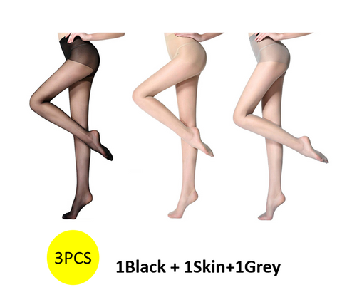 Color: Set 2, Size: One size - Anti-hook Silk Stockings for Color Correction