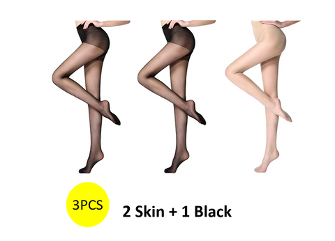 Color: Set 1, Size: One size - Anti-hook Silk Stockings for Color Correction